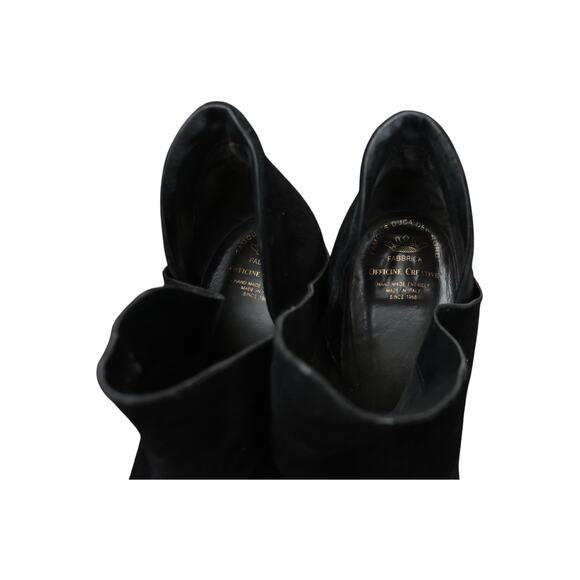 Officine Creative Sabine Ankle Booties In Black Suede Women’s Size 39.5 - Picture 11 of 15